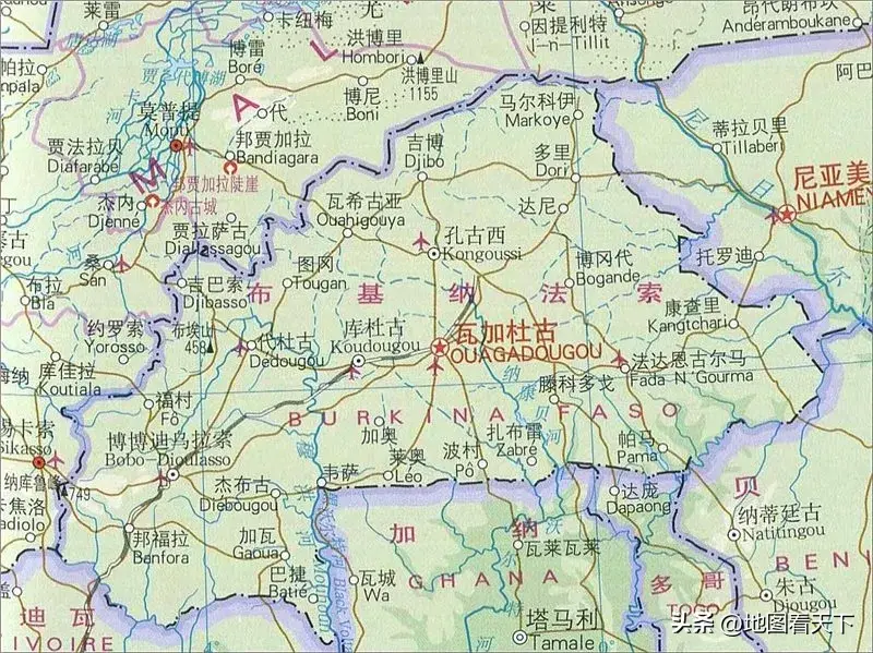 布基纳法索国家自然地理简介